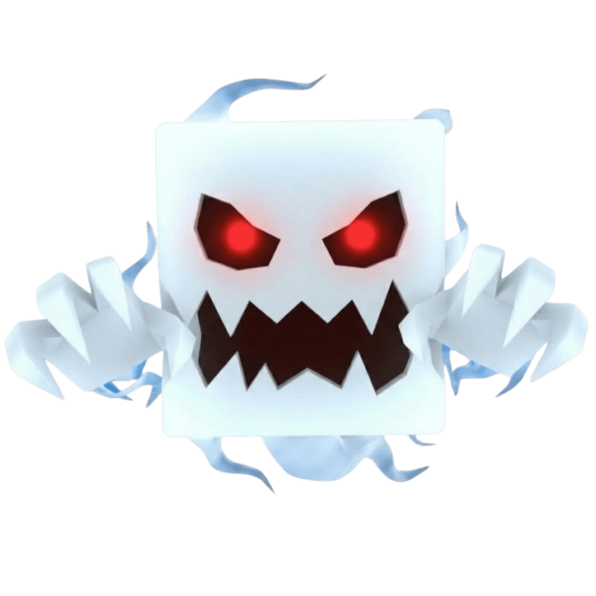GalaGhost Mascot with Arms Out