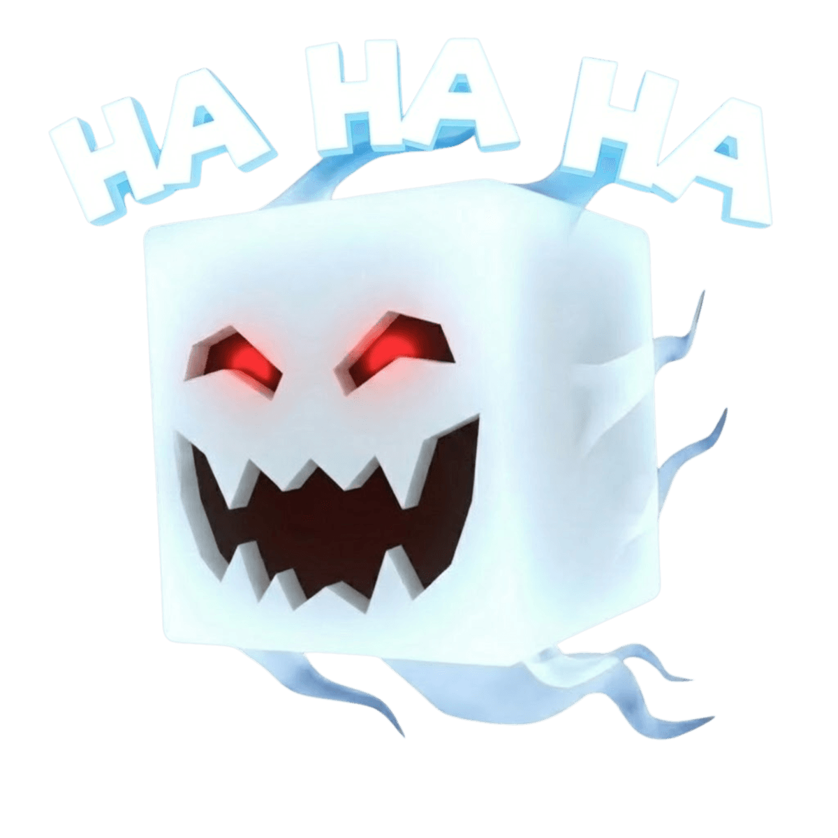 GalaGhost Mascot Laughing